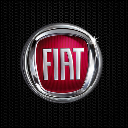 POSTER  Polycarbone 15mm 40x40cm LOGO FIAT