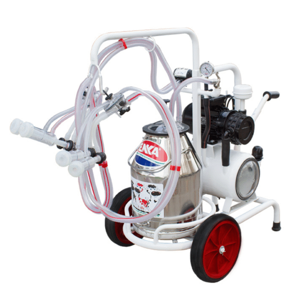 Double Machine à Traite et Bidon à Lait 30L